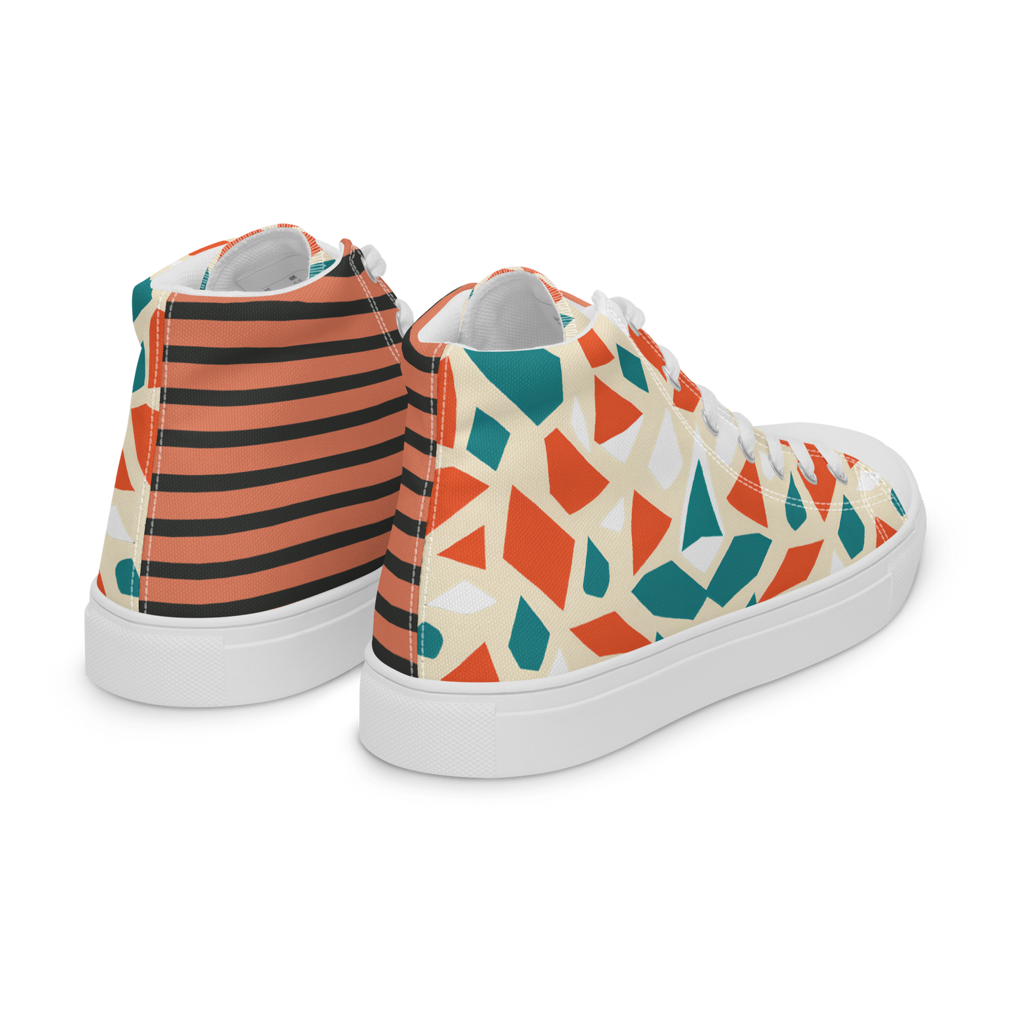 Women’s high top canvas shoes