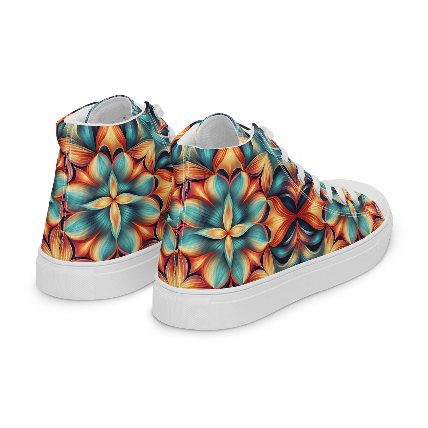 Women’s high top canvas shoes