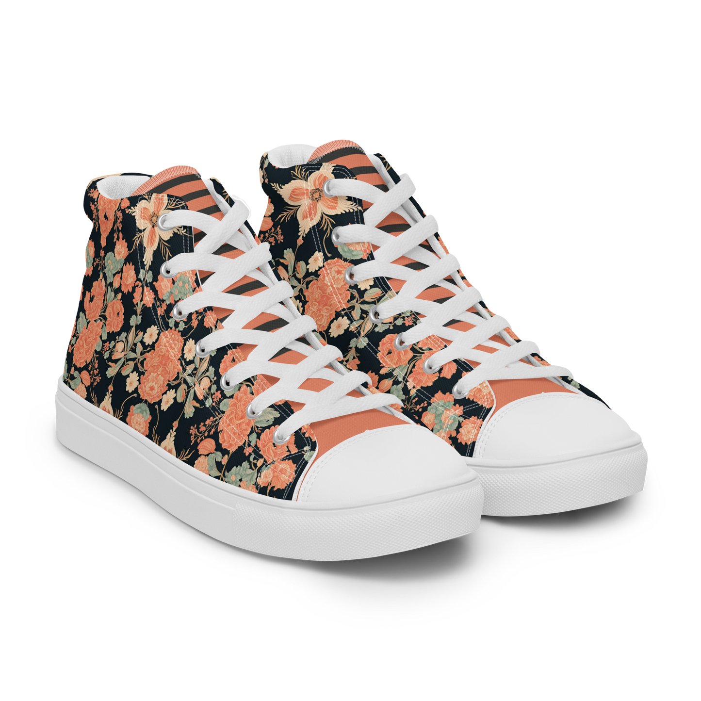 Women’s high top canvas shoes