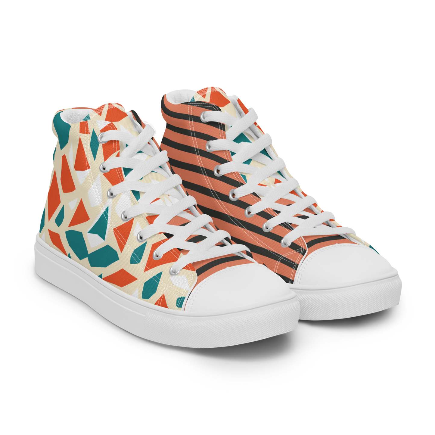 Women’s high top canvas shoes